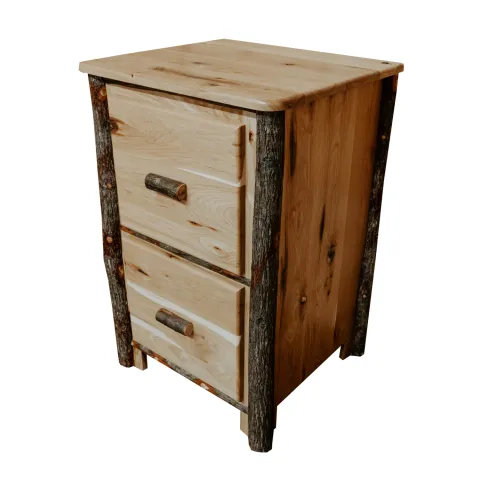 Hickory Filing Cabinet