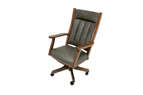 Leather Mission Office Chair