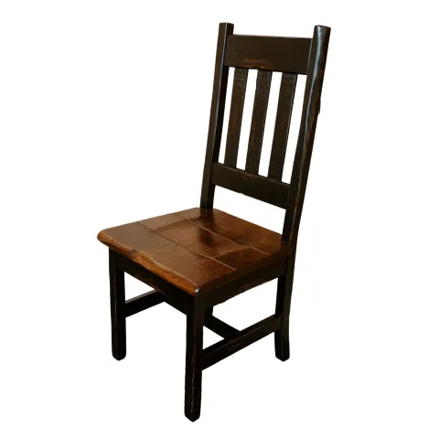 Rustic Oak Farmhouse Chair
