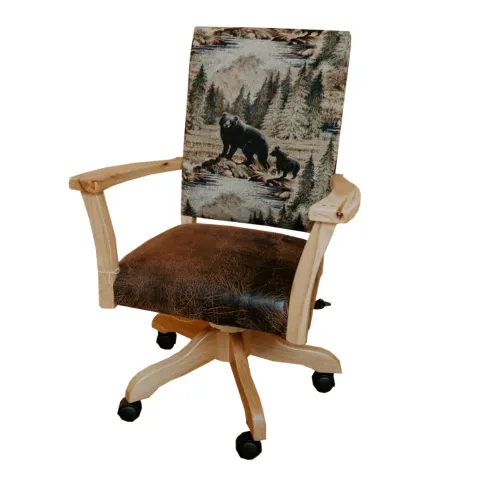 Uph Hickory Office Arm Chair