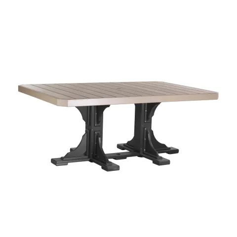 rectangle rectangular poly outdoor dining table furniture