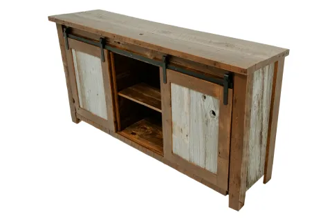 barnwood tv stand rustic entertainment center stand