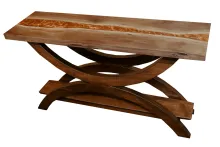 Gateway Copper Sofa Table