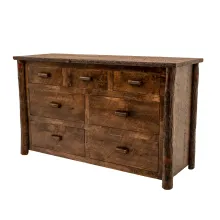 rustic live edge dresser for bedroom