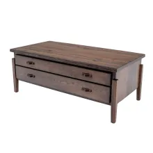 live edge coffee table