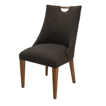 SOLID WOOD UPHOLSTERED DINING CHAIR