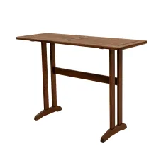 outdoor ipe breakfast bar