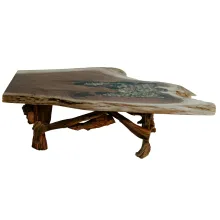 Driftwood Rock Coffee Table