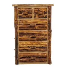 ASPEN LOG 6 DRAWER CHEST