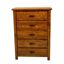 rough sawn pine chest for bedroom