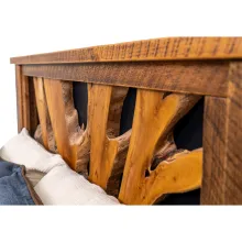 live edge headboard