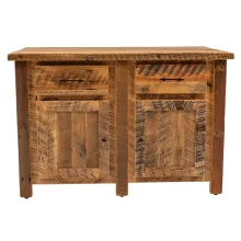 barnwood kitchen island