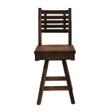 swivel bar stool with back