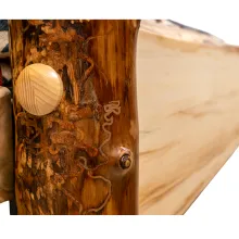 LIVE EDGE BED