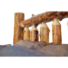 ASPEN LOG BED