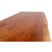 black walnut waterfall live edge buffet