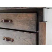 mid-century modern wood coffee table