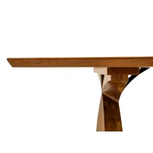 mountain modern solid wood dining table