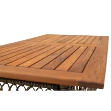 outdoor patio wicker coffee table