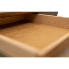 coffee table with dovetailed drawers