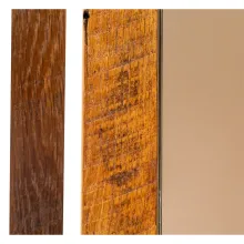 barnwood sliding mirror