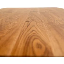 dining table with solid wood top