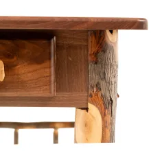 black walnut office desk