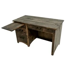 Barn Floor Pedestal Desk