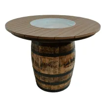 Barrel Poly Top Table