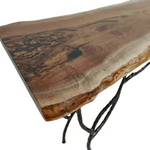 Brush Creek Walnut Sofa Table