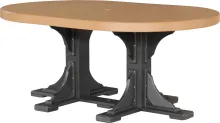 Poly Oval Dining Table
