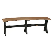 outdoor dining table bench