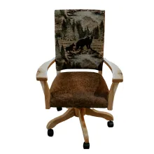 Uph Hickory Office Arm Chair
