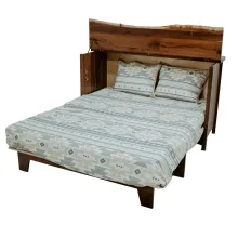 Walnut Hide Away Bed