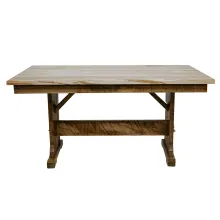 Maple Trestle Table